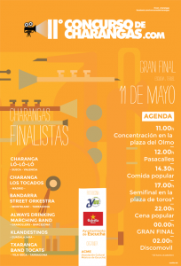 2013 Cartel ii Edición Concurso de Charangas de Escucha (Teruel)