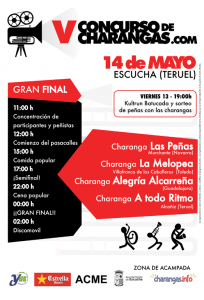 2016 Cartel v Edición Concurso de Charangas de Escucha (Teruel)